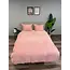 Teddy fleece dekbedovertrek onderkant microvezel - Roze