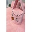 Teddy fleece dekbedovertrek onderkant microvezel - Roze