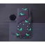 Teddy Fleece kinderdekbedovertrek - Glow in the dark - Unicorn  - Roze - 140x220 + 60x70 cm