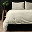 Sleeptime Teddy dekbedovertrek Rib fleece - crème - onderkant microvezel