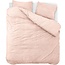Teddy dekbedovertrek onderkant microvezel - roze