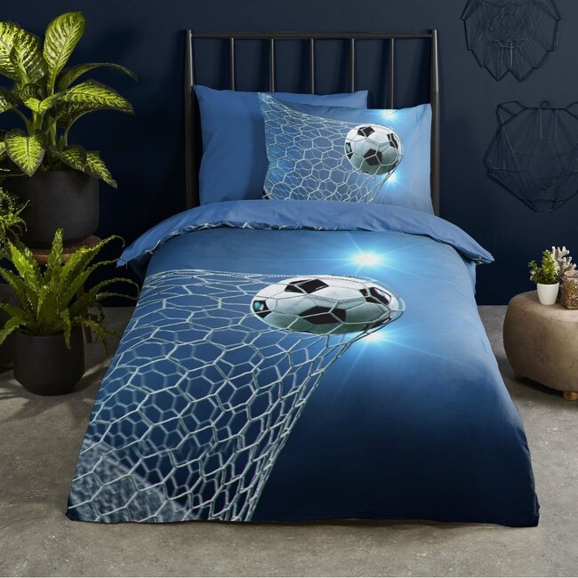 Dekbedovertrek Goal - microvezel - 140x220 + 60x70 cm