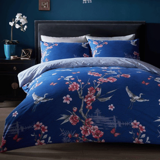 Snoozeville Microvezel dekbedovertrek Akari floral