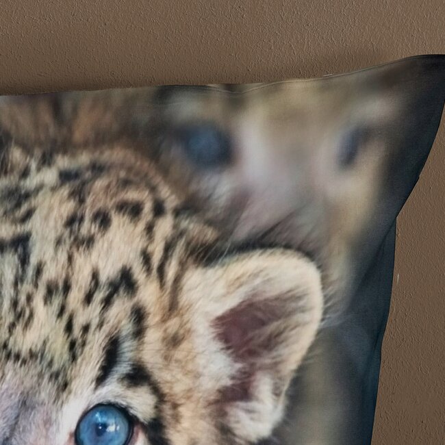 Microvezel dekbedovertrek Panter - 140x220 + 60x70 cm