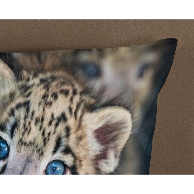 Microvezel dekbedovertrek Panter - 140x220 + 60x70 cm