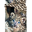 Microvezel dekbedovertrek Panter - 140x220 + 60x70 cm