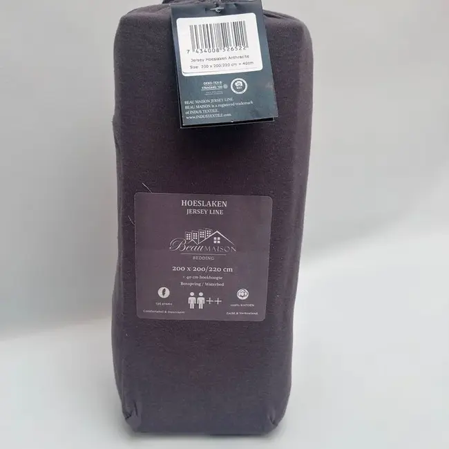 Jersey hoeslaken - ledikant 60x120 cm