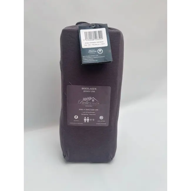 Jersey hoeslaken - ledikant 60x120 cm