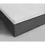 Topper hoeslaken - jersey - wit