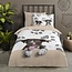 Microvezel kinderdekbedovertrek Hond Yuan - 140x220 + 60x70 cm