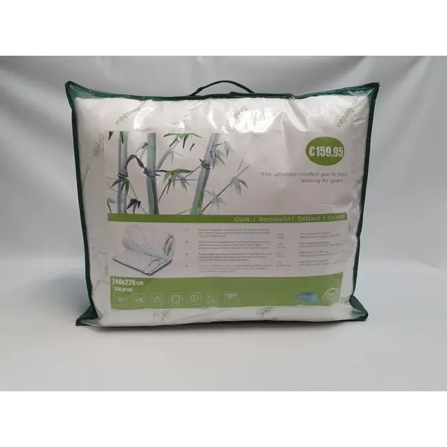 Bamboe enkel dekbed - 400grams