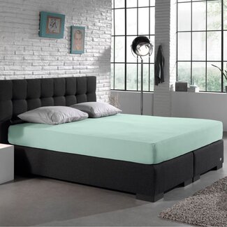 Dreamhouse Hoeslaken - enkel jersey 135gr - pastel blauw