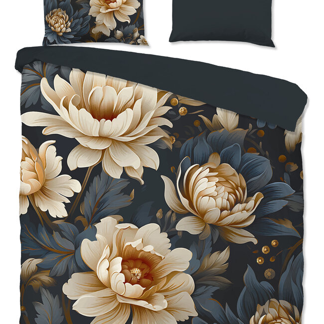 Dekbedovertrek Iron - antraciet - microvezel