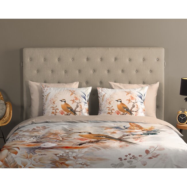 Katoen dekbedovertrek Gloria