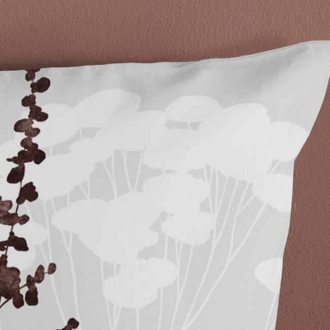 Katoen dekbedovertrek Moya bloemen & planten