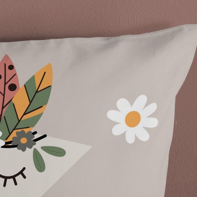 Microvezel kinderdekbedovertrek Momo - 140x220 + 60x70 cm