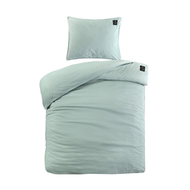 BLCKOUT dekbedovertrek Oslo - groen - gemengd katoen