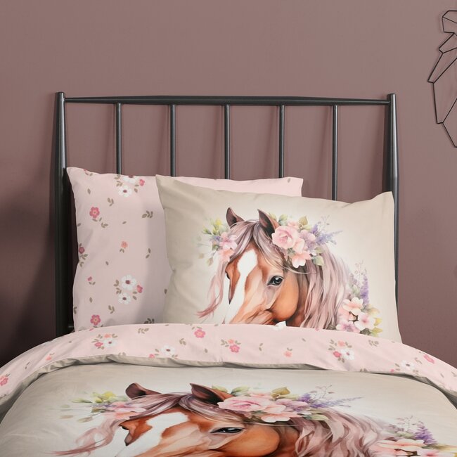 Katoen kinderdekbedovertrek Avera - 140x220 + 60x70 cm