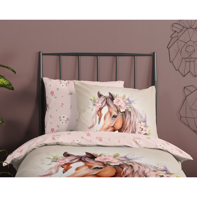 Katoen kinderdekbedovertrek Avera - 140x220 + 60x70 cm