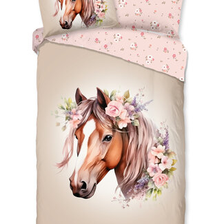 Good Morning Katoen dekbedovertrek Avera -  eenpersoons