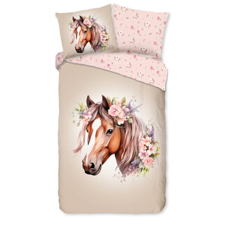 Good Morning Katoen dekbedovertrek Avera -  eenpersoons