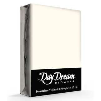 Day Dream  Hoeslaken - enkel jersey 135gr - crème