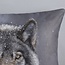 Flanel dekbedovertrek Wolfie