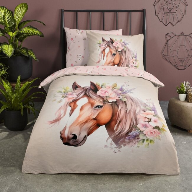 Katoen kinderdekbedovertrek Avera - 140x220 + 60x70 cm