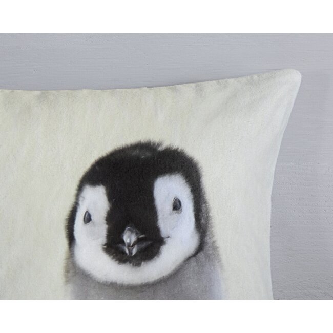 Flanel dekbedovertrek Pinga blauw