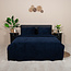 .Teddy by Decoware® Teddy fleece dekbedovertrek - navy - 2 kanten teddy