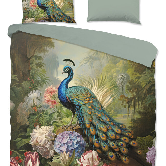 Katoen dekbedovertrek Esther pauw