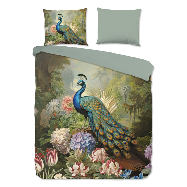 Katoen dekbedovertrek Esther pauw