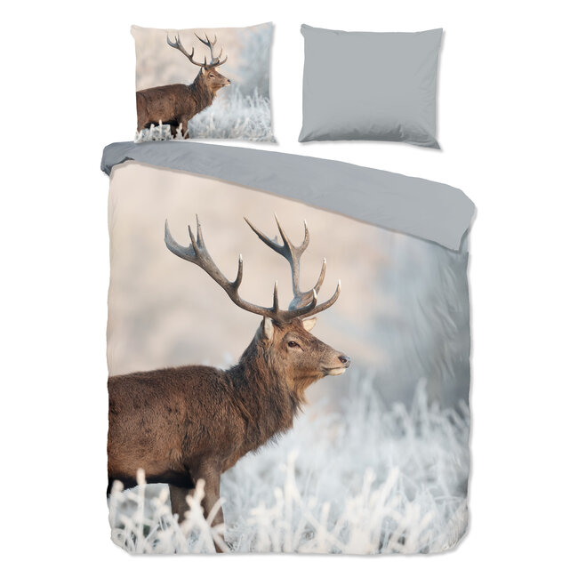Katoen dekbedovertrek Wess edelhert