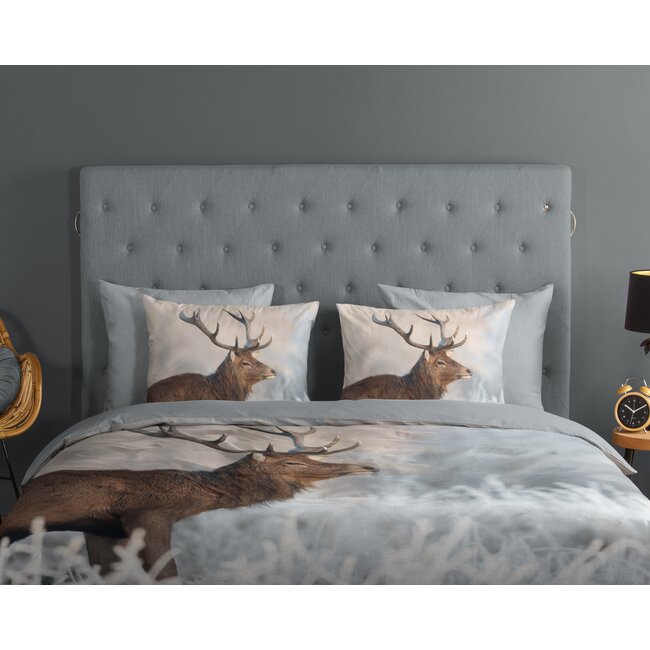 Katoen dekbedovertrek Wess edelhert