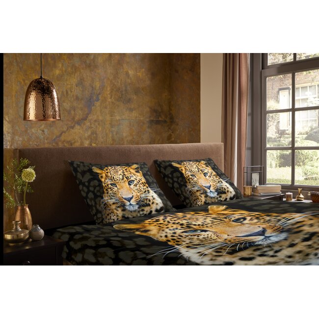 Microvezel dekbedovertrek Rayan luipaard