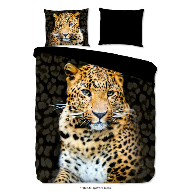 Microvezel dekbedovertrek Rayan luipaard
