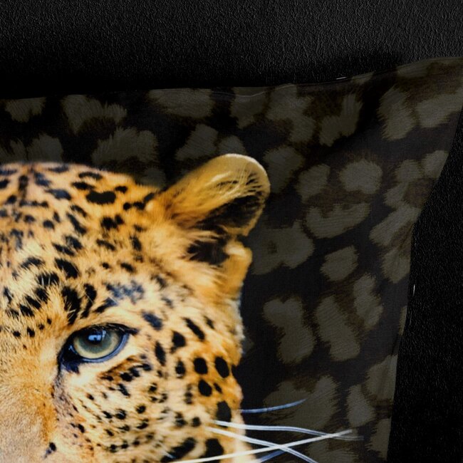 Microvezel dekbedovertrek Rayan luipaard