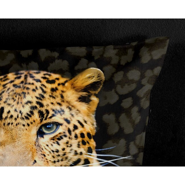 Microvezel dekbedovertrek Rayan luipaard