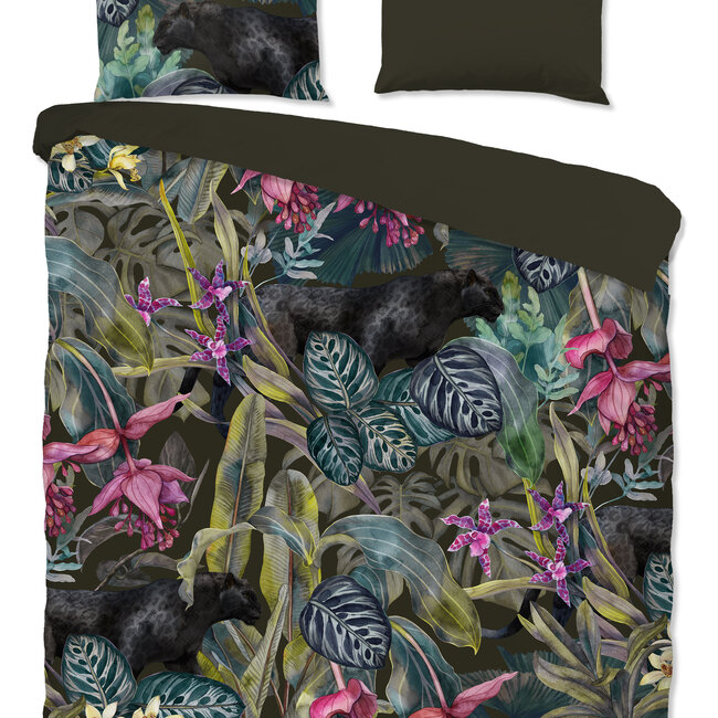 Microvezel dekbedovertrek Samurai jungle