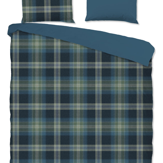 Dekbedovertrek Jan ruit - Microvezel