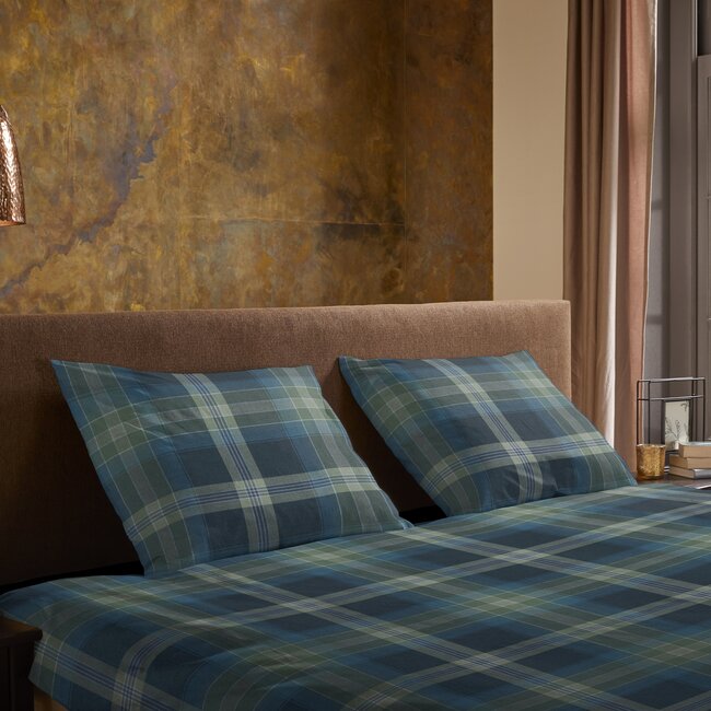 Dekbedovertrek Jan ruit - Microvezel