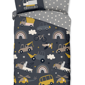 Good Morning Dekbedovertrek Rush - Katoen - eenpersoons