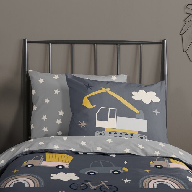 Dekbedovertrek Rush - Katoen - 140x220 + 60x70 cm