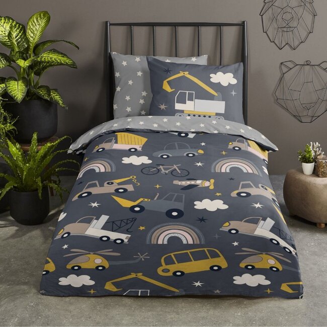 Dekbedovertrek Rush - Katoen - 140x220 + 60x70 cm