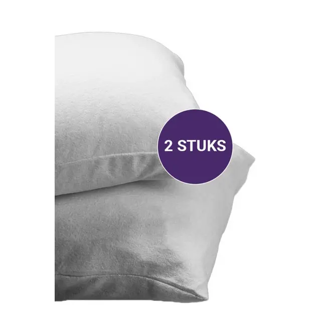 Molton slopen met rits (Per 2 stuks)