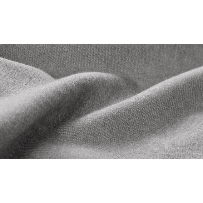 Flanel dekbedovertrek Brienz - grijs