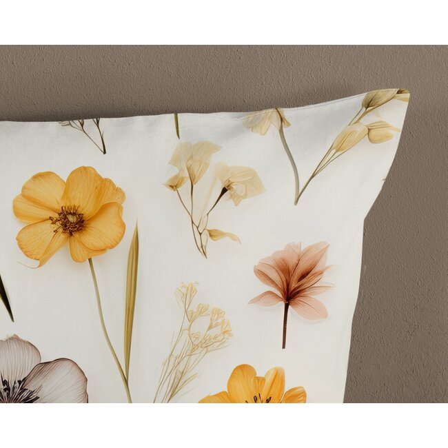 Katoen dekbedovertrek Lara