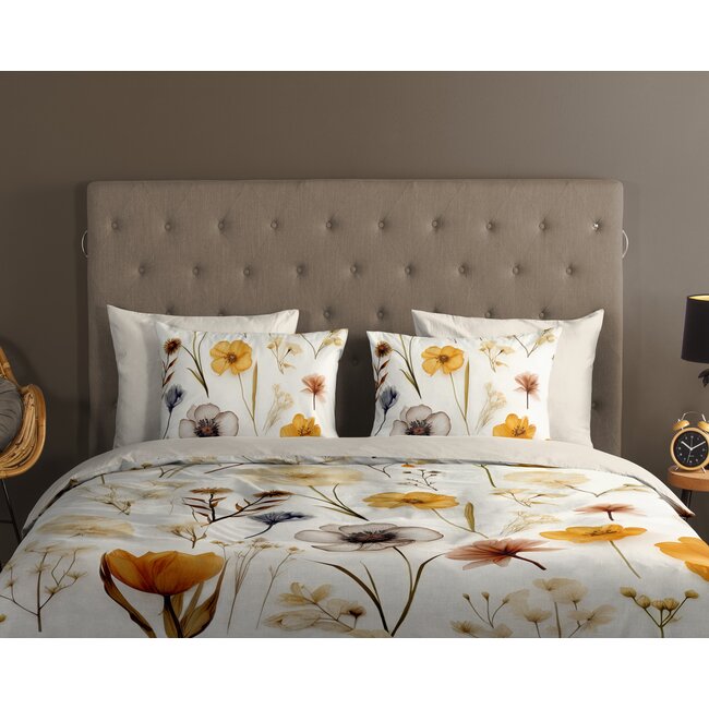 Katoen dekbedovertrek Lara