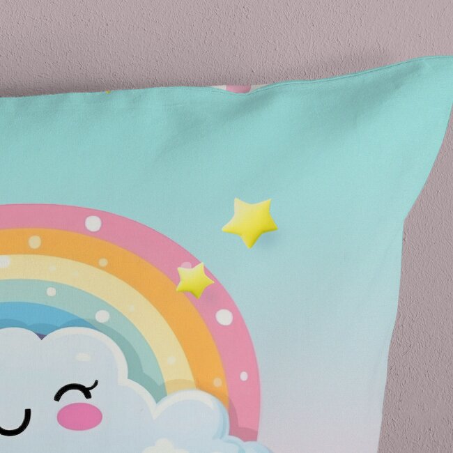 Dekbedovertrek  Unicorn sweety - Katoen - 140x220 + 60x70 cm