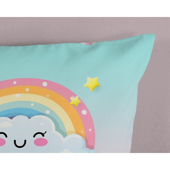 Dekbedovertrek  Unicorn sweety - Katoen - 140x220 + 60x70 cm